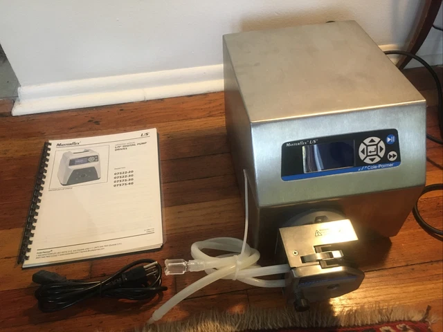 Cole-Parker Masterflex L/S Model 7575-30 Stainless Steel Peristaltic Pump