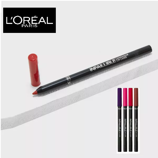 L'Oreal - Infallible Longwear Lip Liner - Soft & Creamy-Choose Shade