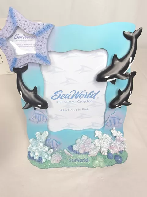 SEA WORLD Adventure Parks 3D Photo Picture Frame 4 X 6SEA WORLD Adventure Parks