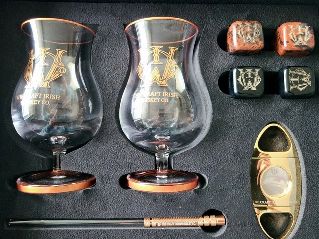 The Craft Irish Whiskey Co gift set NIB