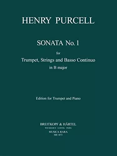 Purcell Sonata, No. 1 in B for Trumpe..., Henry Purcell