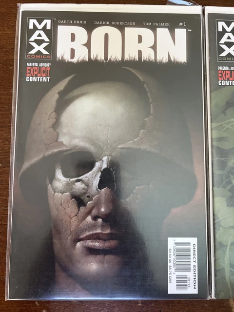 Punisher Max Born 1-4 Marvel Comics Complete Series High Grade Garth Ennis