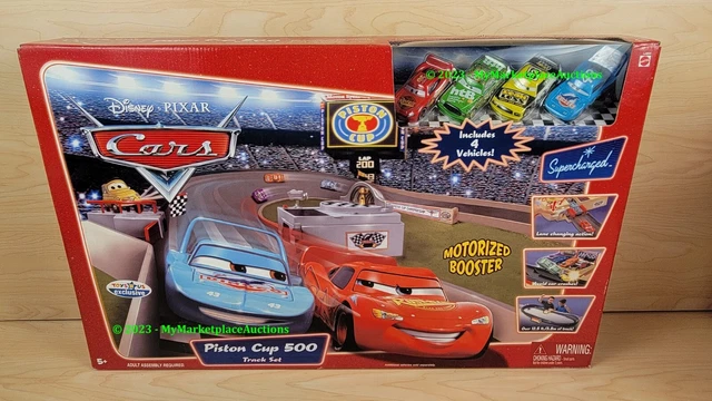 Disney Pixar Cars PISTON CUP 500 TRACK Supercharged L4054 - VHTF-NIB - Speedway
