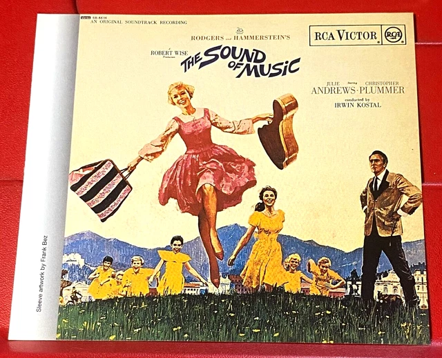 THE SOUND OF Music Film Soundtrack Album Cover Art PICTURE / PRINT 5.5 ...