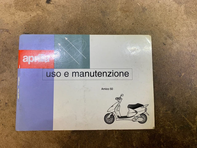 manuale uso e manutenzione Aprilia Amico 50