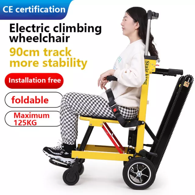 Elderly Portable Stair Lifting Motorized Climbing Wheelchair Chair Stair Lift