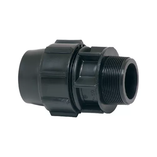 16mm x 1/2" BSP PLASSON METRIC MALE ADAPTOR POLY PIPE IRRIGATION FITTINGS