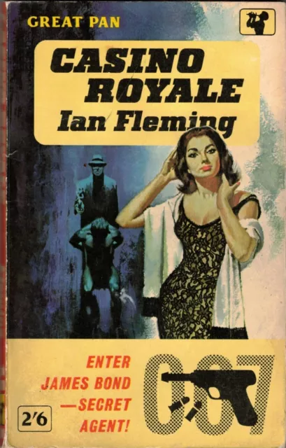 Fleming, Ian: Casino Royale (1962) - Great Pan G198/007 band/10th print