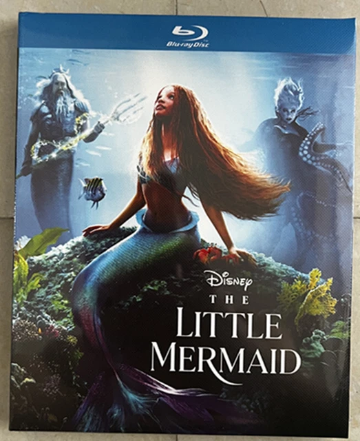 THE LITTLE MERMAID (2023) Bluray Movie BD 1Disc All Region New £12.