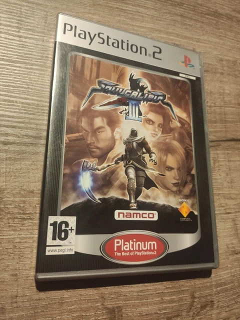 Notice Seule Pour Jeu PS2 Soulcalibur III - Bon état, Pas De Jeu Inclus - PlayStation 2