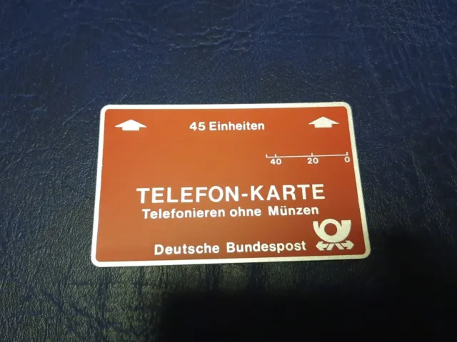 Testkarte,  Frankfurt 1983, Die erste Deutsche Schalterkarte. LUXUS  gebr.