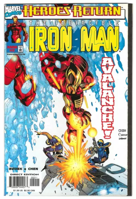 Marvel Comics THE INVINCIBLE IRON MAN #3 first printing Heroes Return