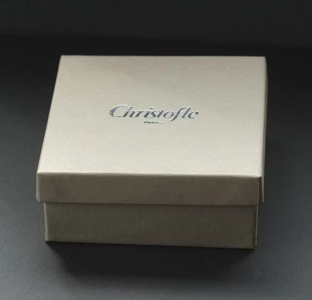 Christofle - Photophore Mood cristal et acier| Boutique Gaudin