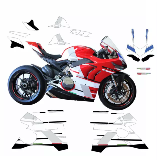 Front fairing's sticker - Ducati Panigale V4 / V4S / V4R