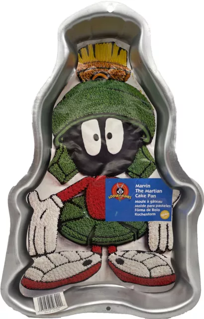 VTG Wilton Marvin The Martian Looney Tunes Toons Space Jam Cake Pan 1998 UNUSED