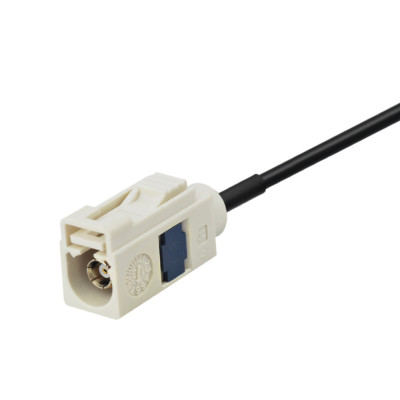 FAKRA B FEMALE to DIN-male (or ISO-male) extension cable for car