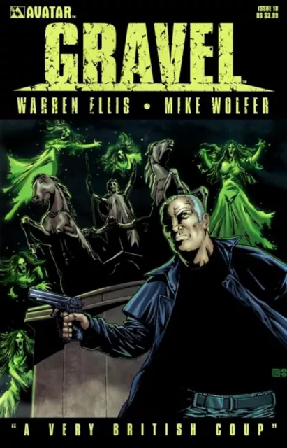 Gravel #18 Regular Cover (2007-2010) Avatar Press Comics