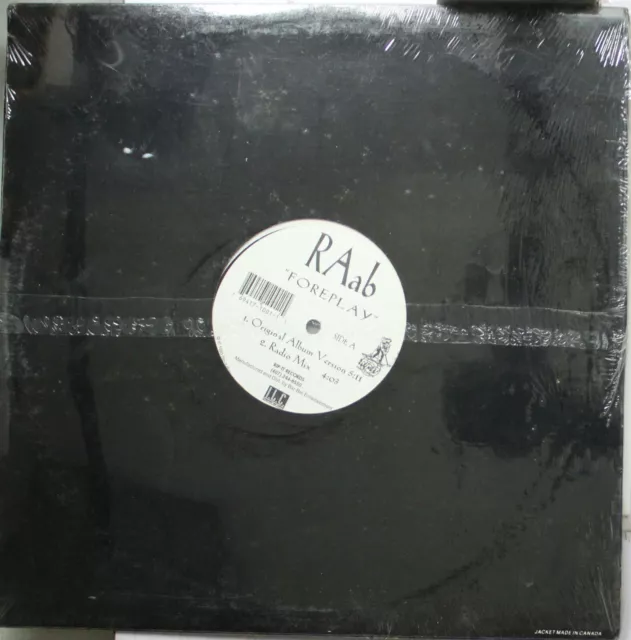 Rap Scellé 12” LP Raab Foreplay Sur Rip-It