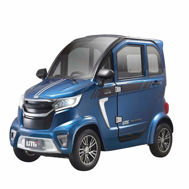 STORMBORN X8 ELEKTRO- Kabinenfahrzeug 25 km/h - Mopedauto - dunkelblau ...