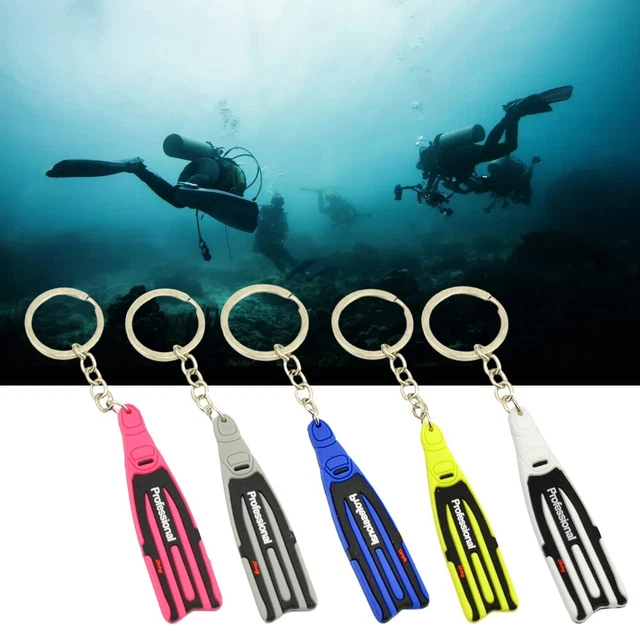 Scuba online diver keychain