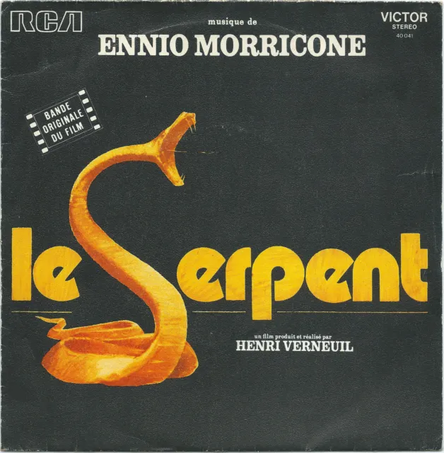 BO film ENNIO MORRICONE le serpent RCA 45T henri verneuil OST 1973
