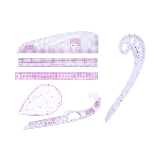 Fance Ruler FRENCH CURVE ACCESSORIES French Curve Ruler Sewing Grading Rulers £15. ...