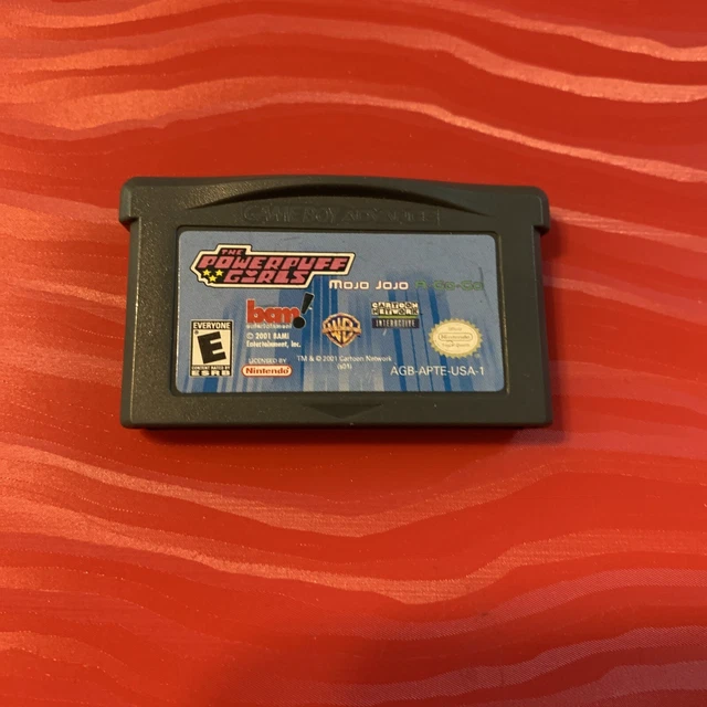 Jeu Game Boy Advance : The Powerpuff Girls Mojo Jojo A-go-go - Version EUR, En Très Bon état Complet