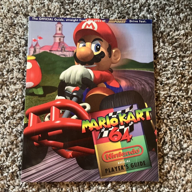 MARIO KART 64 Player's Official Strategy Guide Nintendo 64 W