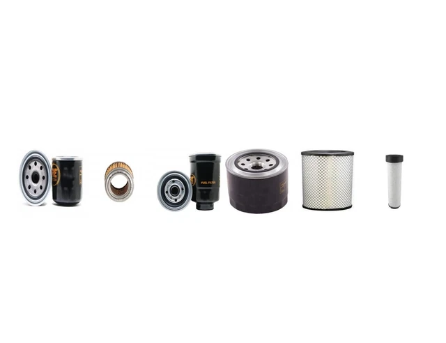 Kit De Filtres Pour Takeuchi TB 015 - Huile, Air, Carburant, Neuf Sous Emballage