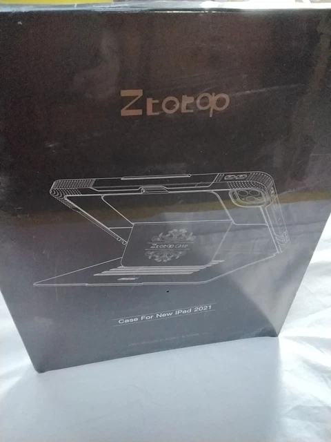 ZTOTOP CASE for New iPad 2021 Tablet NEW in box 12.9" 5th Gen Black