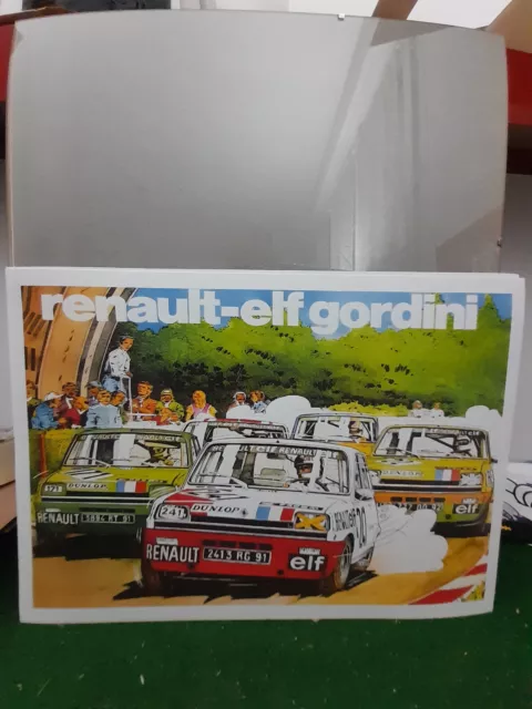 Renault 5 - Elf Gordini - Affiche Poster