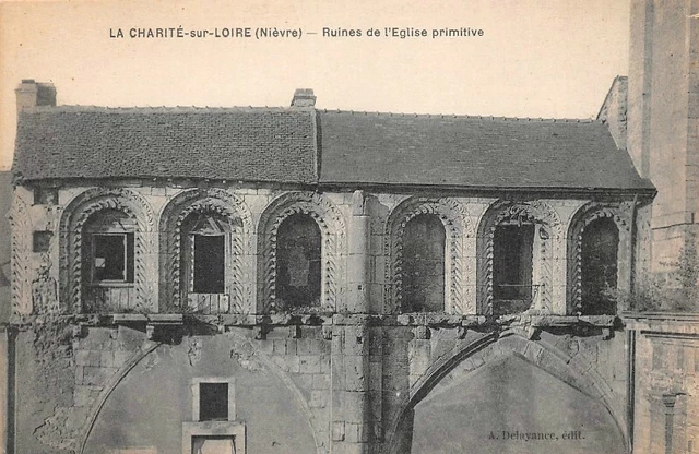 LA CHARITE-sur-LOIRE - Ruine de l'Eglise primitive