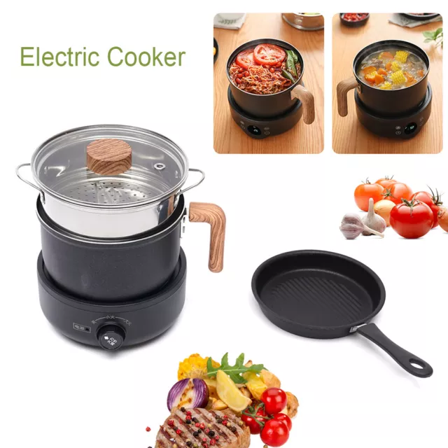 Electric Cooker Non-Stick Pan Hot Pot Multifunctional Mini Rice Cooker Steamer