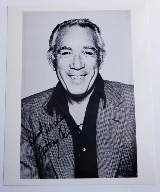 Anthony Quinn Autograph 8x10" Signed Photo