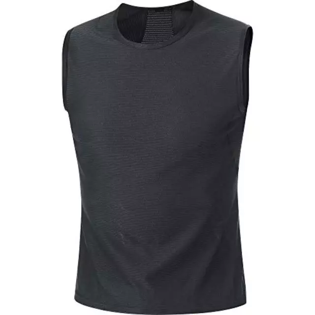 (TG. M) GORE WEAR M Base Layer, Maglia Senza Maniche Uomo, Nero (Black), M - NUO