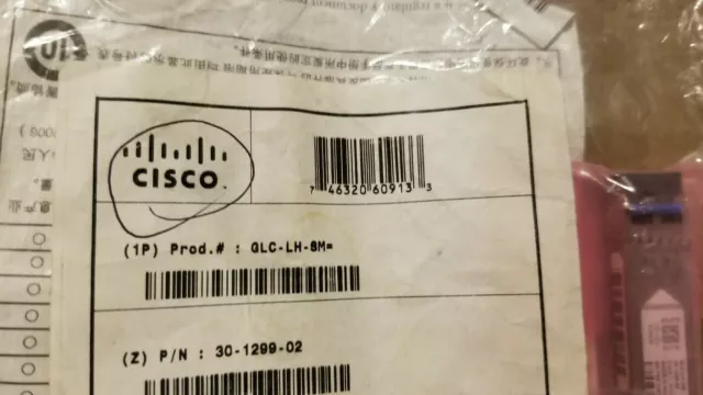 NEW Cisco GLC-LH-SM 1000BASE-LX/LH SFP Transceiver (We buy and sell Cisco)