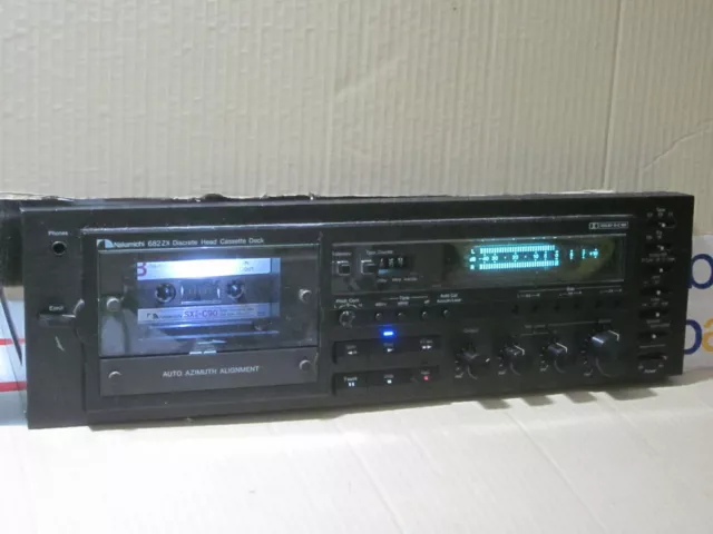 One and Only Limited Nakamichi 682ZX Auto Azimuth Cassette Deck 120-240v