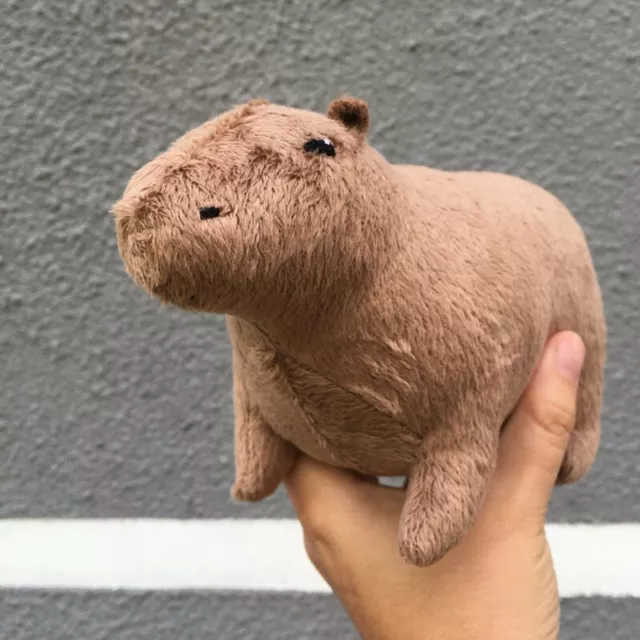 Capybara Plush Toy Cute Capybara Stuffed Animal Doll Birthday Simulation .EL