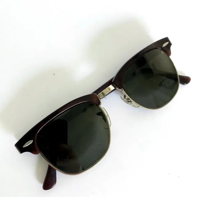 Ray Ban Bausch & Lomb Vintage Clubmaster Prescription Sunglasses USA