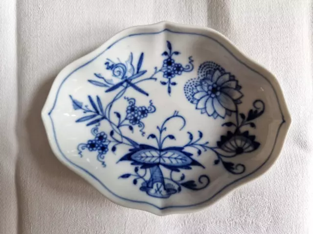 Meissen Porzellan Zwiebelmuster 1  Schälchen 12 x 9 cm