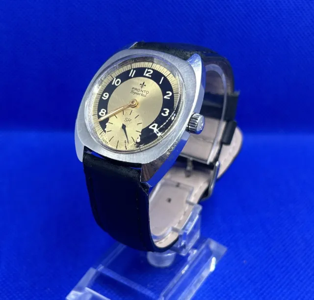 Rare Pronto Sportal - Swiss Made - Vintage Watch-Orologio Da Polso Meccanico