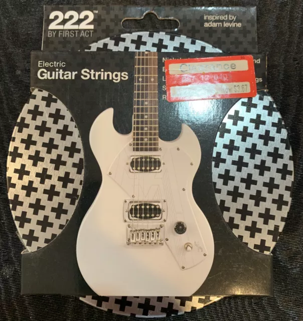 Crunchies electric guitar strings ( 1 ) strings total extra light ( .009--,042 )
