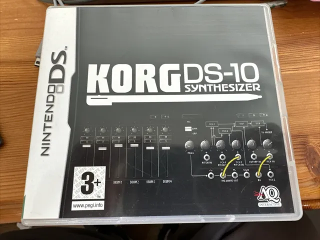 Korg DS-10 Synthesizer (Nintendo DS) - complete with manual