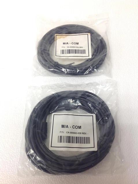 2x NEW M/A Com Ericsson CA-009562-030 REV Assembly Cable For M5300/M7300 Radios