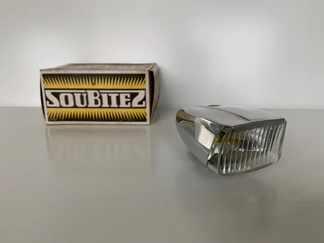 Phare Avant Vintage SOUBITEZ 4601 Pour Vieux Vélo - Années 60, NOS (neuf Ancien Stock)
