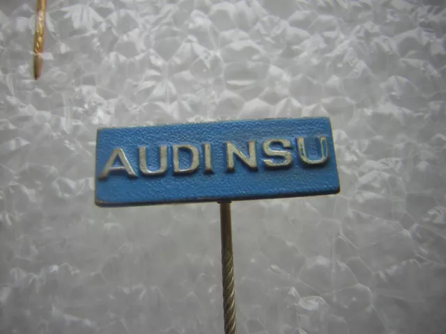 altes Auto Abzeichen - Audi NSU - Automobil Anstecknadel ca. 1,9 cm