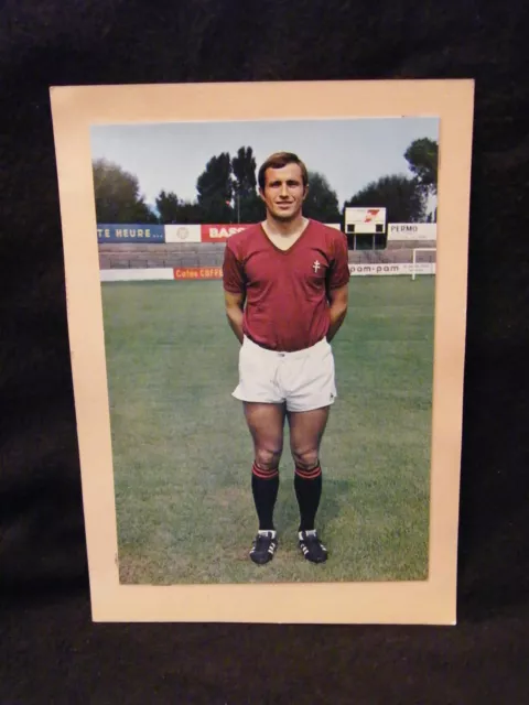 "Photographie Football Club de Metz Gérard Hauser Fin 1960"