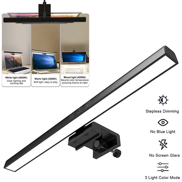 Led Computer Display Light PC LED LIGHT Bar Computer Monitor Reading Desk Lamp Screenbar Light Bar ...