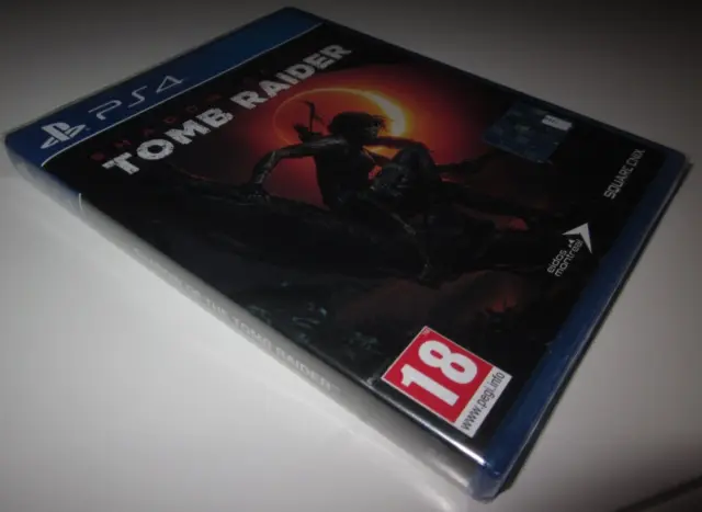 Shadow Of The Tomb Raider-Sony Ps4-Pal-Italiano-Nuovo Sigillato-New Sealed-Raro!