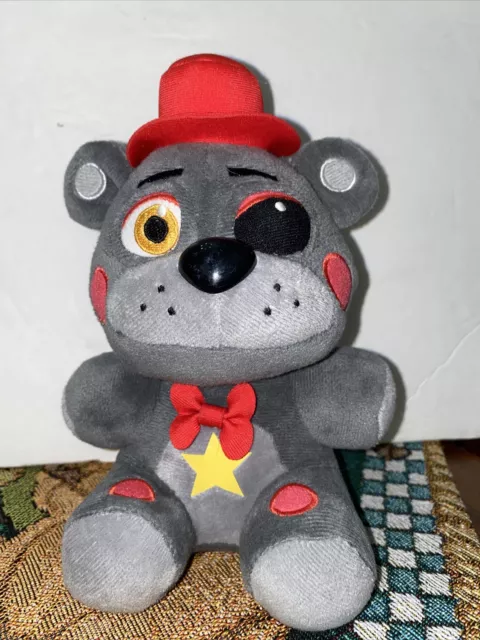 Fnaf Five Nights At Freddy&#39;s Pizza Gray Lefty Freddy Plush Figure  Toy 20cm